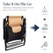 Best Choice Products Oversized Padded Zero Gravity Chair, Folding Outdoor Patio Recliner w/ Side Tray